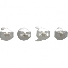 Sterling Silver Moon Phase Post Earring Set 5x5mm