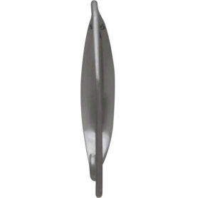 Sterling Silver Earring Hook with Long Almond Shape 22x4mm