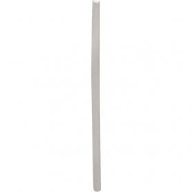 Sterling Silver Center Line Hook Earrings 30x8mm