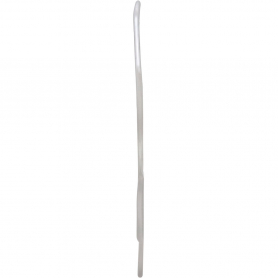 Sterling Silver Bulb Earring with Vertical Bars 40x26mm