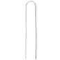 Sterling Silver Long Arch Earring 44x8mm