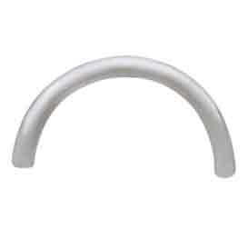 Sterling Silver Arch Post Earrings 5x10mm front view