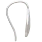 Sterling Silver Teardrop Earrings w Hammer Texture 16x11mm