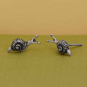 Sterling Silver snail earrings