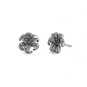 Sterling Silver Lily Post Earring 9x9mm