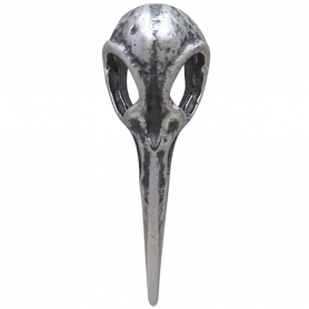 Sterling Silver Hummingbird Skull Post Earrings 20x7mm