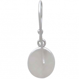 Mixed Metal Shadow Box Heart Dangle Earrings 25x9mm