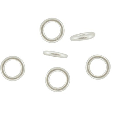 Sterling Silver Jump Rings - 7mm Soldered