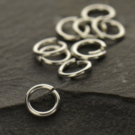 Sterling Silver Jump Rings - 6mm Open