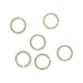 Sterling Silver Jump Rings - 5mm Open