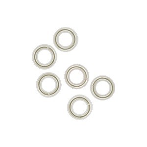 Sterling Silver Jump Rings - 4mm Open