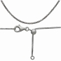 Sterling Silver Chain with Slidebead - adjusts to 22 inches