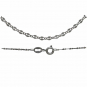 Sterling Silver Chain - Delicate Sunburst Links 18 inch