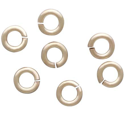 Gold Filled Jump Ring - 4mm open