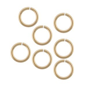 14K Gold Fill Jump Ring - 6 mm Open