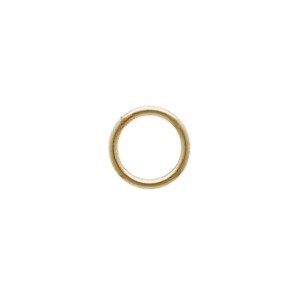  14K Gold Fill Jump Ring - 7 mm Soldered