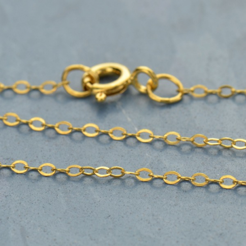 14K Gold Filled Delicate Cable Chain