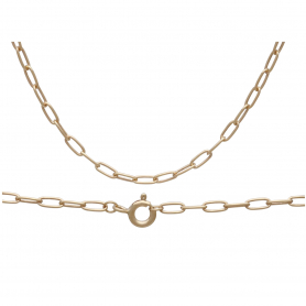 14K Gold Filled Oval Cable Chain