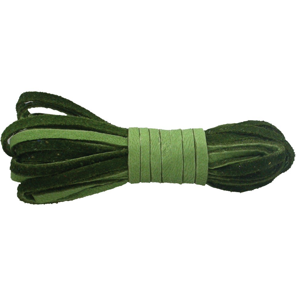 Leather Cord - Sage 3mm Deerskin Laces DISCONTINUED - Product Details ...