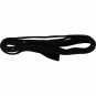 Leather Cord - Black 1cm Deerlace DISCONTINUED