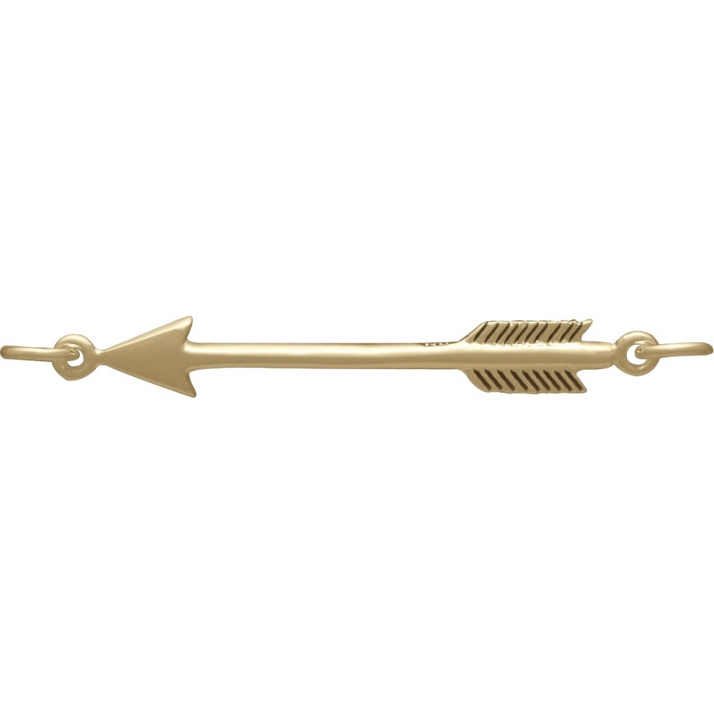 Bronze Arrow Pendant Link 4x44mm