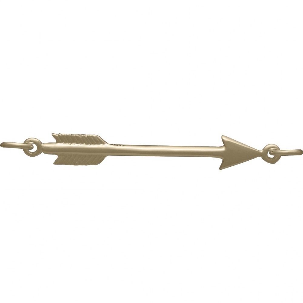 Bronze Arrow Pendant Link 4x44mm