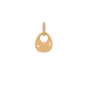 Nina Designs Bronze Nugget Charm 6x8mm