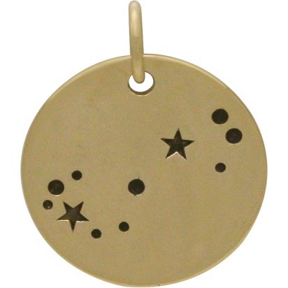 Scorpio Constellation Jewelry Charms - Bronze 18x15mm