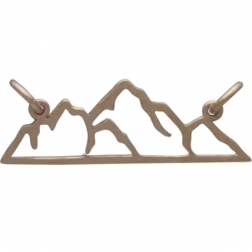 Bronze Mountain Pendant Festoon 10x29mm