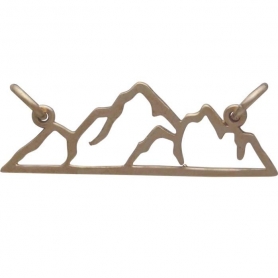 Bronze Mountain Pendant Festoon 10x29mm