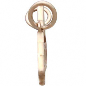 Bronze Mama and 2 Baby Bear Pendant Festoon 14x32mm