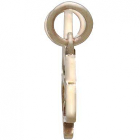 Bronze Mama and 3 Baby Bear Pendant Festoon 14x35mm