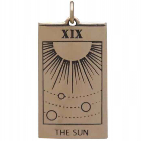 Bronze Tarot Charm