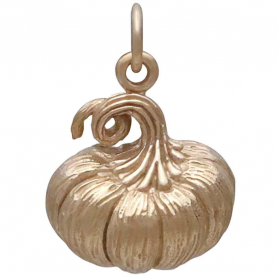 Bronze Dimensional Pumpkin Charm
