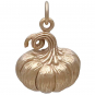 Bronze Dimensional Pumpkin Charm