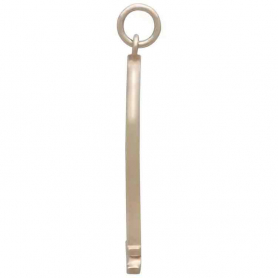 Bronze Graveyard Charm 29x17mm