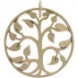 Large Tree of Life Jewelry Pendant - Bronze 34x30mm