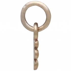 Bronze Tiny Puffy Paw Charm