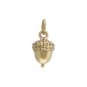 Medium Acorn Jewelry Charm - Bronze 15x7mm