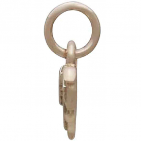 Bronze Mini Bat Charm 12x12mm