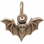 Bronze Mini Bat Charm 12x12mm