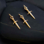 Bronze Mini Sword charms