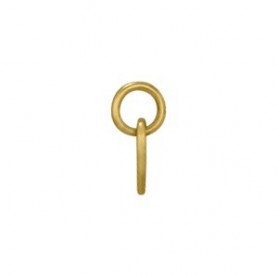 Small Heart Jewelry Charm - Bronze 10x7mm