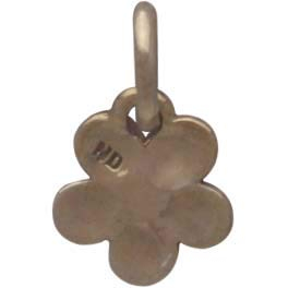 Bronze Cherry Blossom Charm 11x7mm
