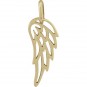 Tiny Wing Charm - Bronze 18x6mm