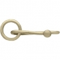 Natural Bronze Simple Hook & Eye Clasp