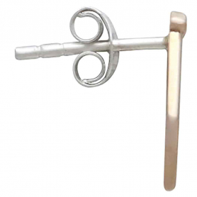 Bronze Five Spike Post Earrings