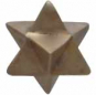 Bronze Merkaba Post Earrings 6x6mm