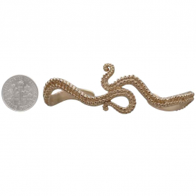 Bronze Octopus Tentacle Cuff Bracelet