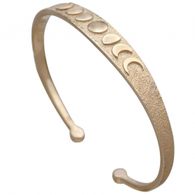 Bronze Moon Phase Bracelet